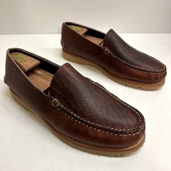 NWOT Rancourt & Co. 1967 Venetian - Dark Brown Chromepak Made in USA 10 Wide - Picture 4 of 14